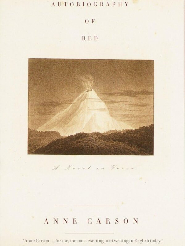 Cover of Autobiography of Red: A Novel in Verse by Anne Carson (Vintage)