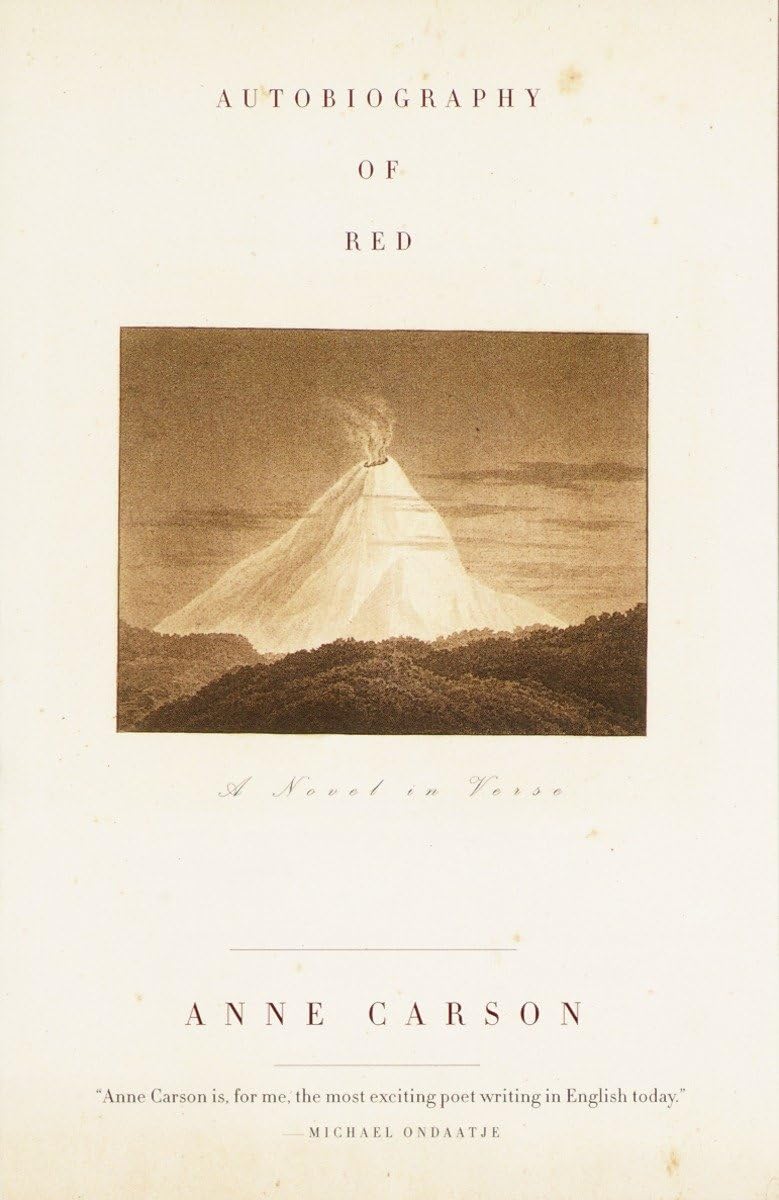 Cover of Autobiography of Red: A Novel in Verse by Anne Carson (Vintage)