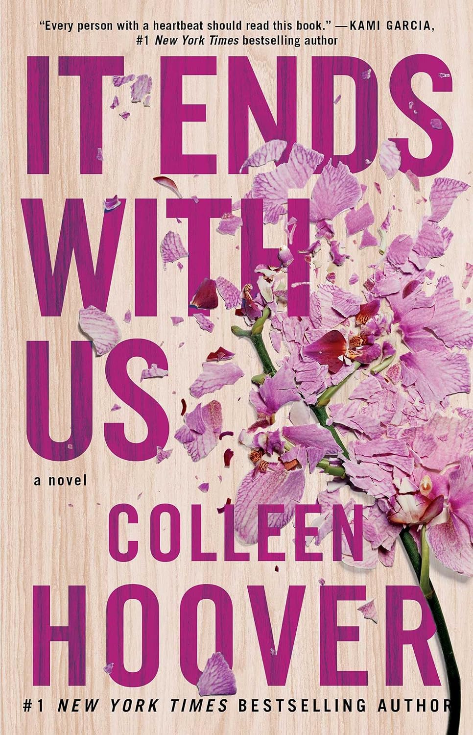 Book cover of It Ends with Us by Colleen Hoover