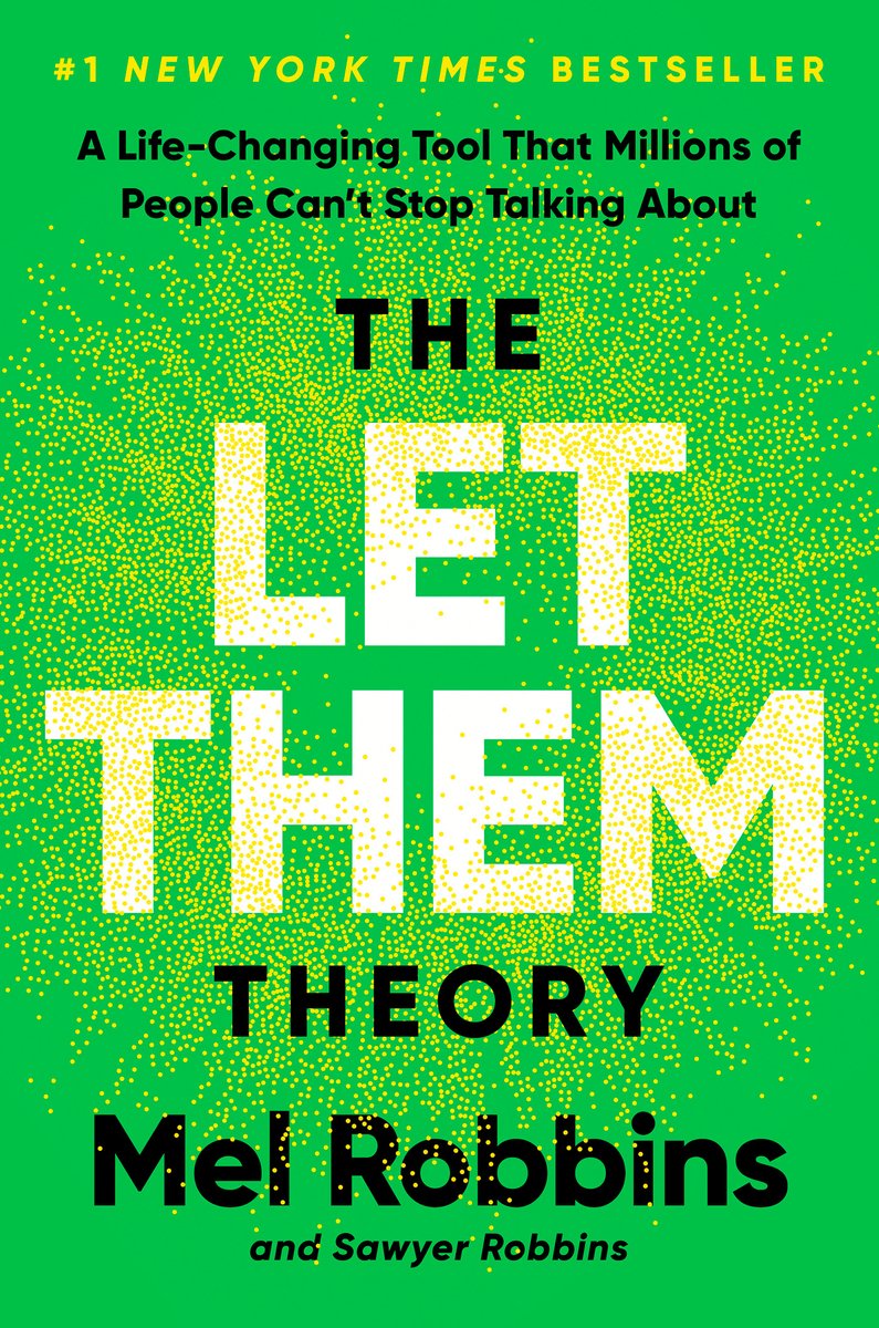 The Let Them Theory by Mel Robbins book cover