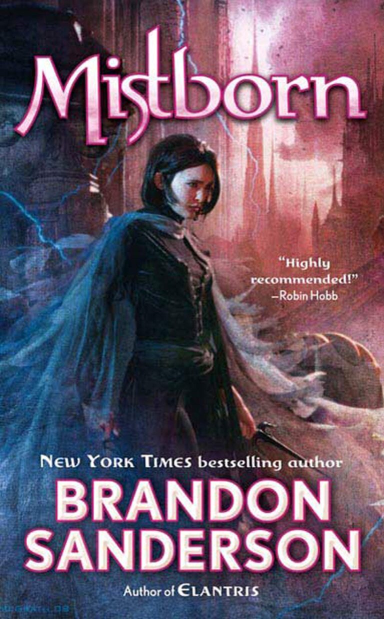 Mistborn: The Final Empire by Brandon Sanderson book cover